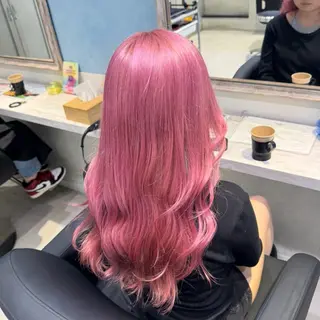 ロング カラー 🦋ブリーチカラー/ 専門Aya💖のヘアスタイル