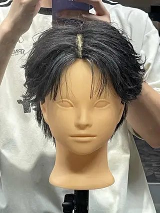 ショート フジイ カナウのヘアスタイル