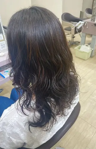 パーマ 海野 黎茉のヘアスタイル