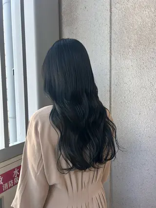 ロング カラー MASHU所属・レディースパーマ🌀 きだに りののヘアスタイル