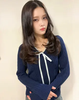 ロング カラー matsuzawa mihoのヘアスタイル