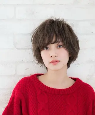 ショート パーマ PIS／ NAHOのヘアスタイル