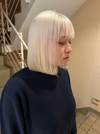 ミディアム 🍇透明感カラー/ カットひかる🍒のヘアスタイル