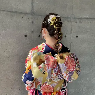 ヘアアレンジ am eyelash salon所属・am eyelash ❁︎ kasumiのマツエク・マツパデザイン