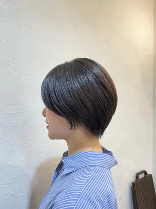 ショート 艶感暖色カラー/ 透明感/kohinaのヘアスタイル