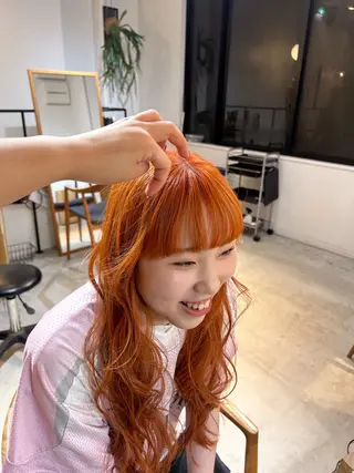 ロング メイ🩰 wカラーのヘアスタイル