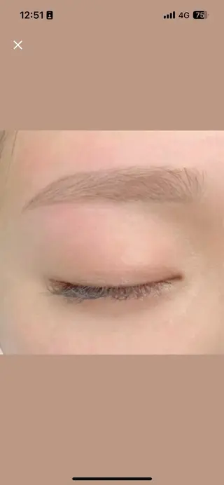アイブロウ 🩰Misaki🦢 🪞のマツエク・マツパデザイン