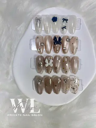 ネイル プライベートサロン WhiteLightのネイルデザイン