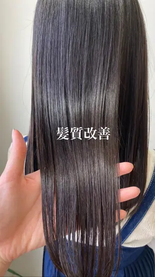 ロング 顔まわり‎🤍小顔 カット🤍みさきのヘアスタイル