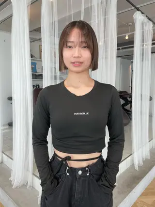 ショート chiharu ボブ/レイヤーのヘアスタイル