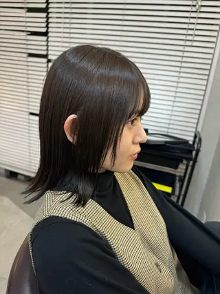 ミディアム トレンド透明感カラー ☘️大貫 昂涼🐹のヘアスタイル