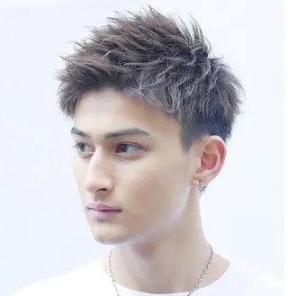 ショート LIPPS hair 山岸賢太朗のヘアスタイル
