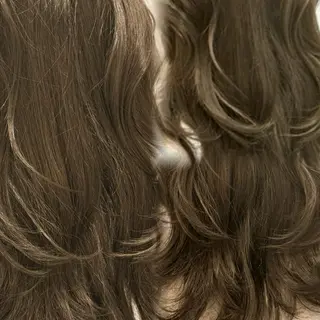 セミロング 森 隆秀/韓国ヘアのヘアスタイル