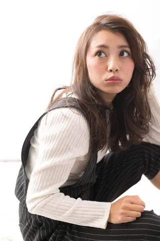 セミロング カラー パーマ ヘアアレンジ メンズ キッズ ネイル マツエク・マツパ アティリー 西梅田のヘアスタイル