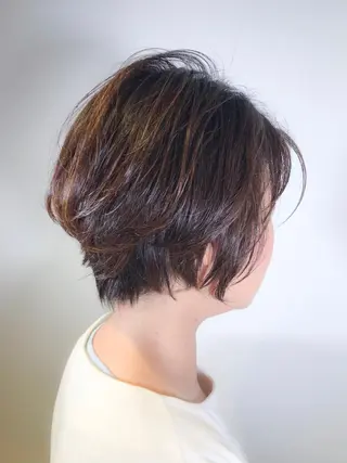ショート BIANCO北堀江 AKANEのヘアスタイル