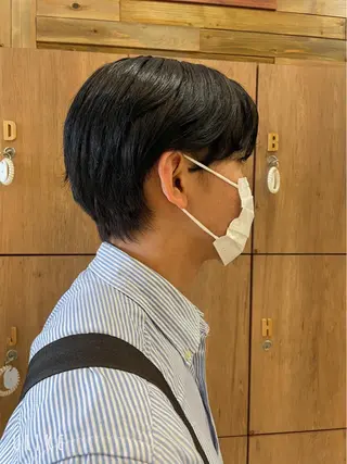 カラー なな/シェービング /カラー/アレンジのヘアスタイル