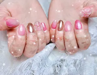 ネイル FLARE NAIL フレアネイルのネイルデザイン