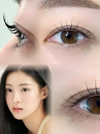 マツエク・マツパ ソルネイル&アイラッシュ所属・rill manaのマツエク・マツパデザイン