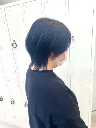 ショート カラー collet岩崎駿王 /ハイトーン/艶髪のヘアスタイル