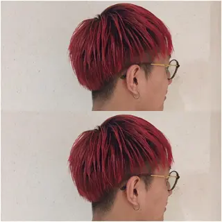 ショート カラー メンズ circus by KENJE 町田店のヘアスタイル