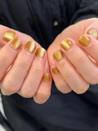ネイル pu+on. nailworks所属・fuyumi / ニュアンスネイルのネイルデザイン