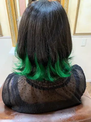 ミディアム カラー メンズカット/ヘッド スパ/鈴木祐斗のヘアスタイル