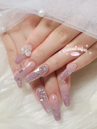 セミロング Hanaai Salon新宿店のネイルデザイン