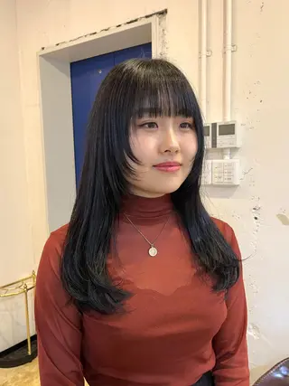 セミロング カラー RYOMA/ 似合わせ🎧🤍のヘアスタイル