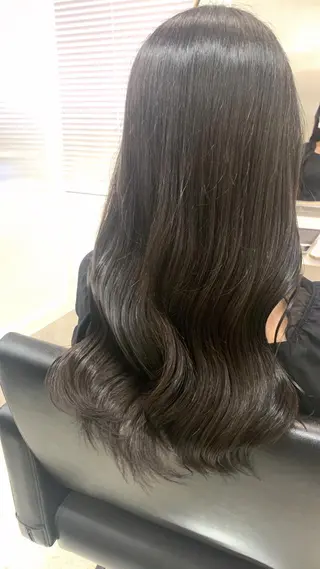 ロング カラー 韓国風カット大人気☆ 鈴木星奈のヘアスタイル