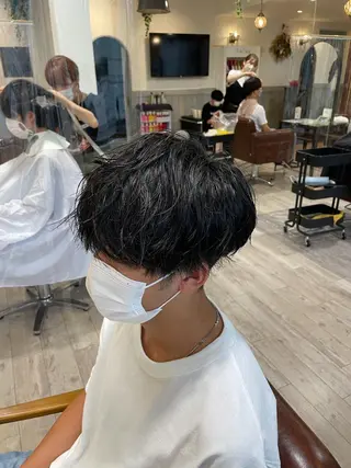 パーマ メンズ 船橋駅南口徒歩5分 キチ/RITSUのヘアスタイル