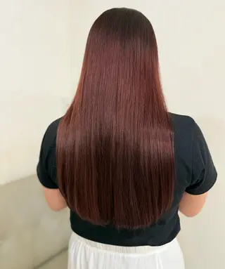 セミロング カラー Rinka/レイヤー /透明感カラーのヘアスタイル