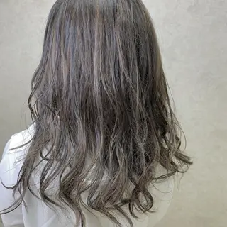 セミロング カラー 竹井 寛喜のヘアスタイル
