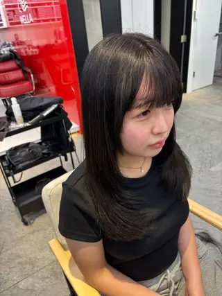 ロング カラー little錦糸町所属・透明感カラー🫧/ Tomy🌙のヘアスタイル