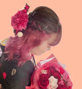 ミディアム カラー 🩵小野 えりか🩷のヘアスタイル