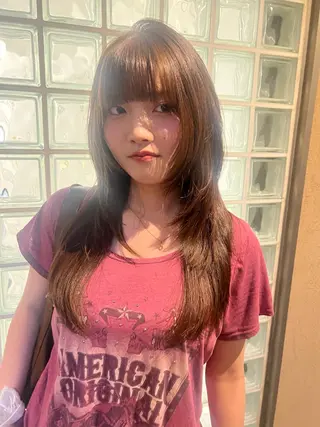 ロング カラー sakoda shunkiのヘアスタイル