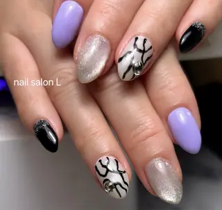 ネイル 吉川市 ネイルサロンLのネイルデザイン