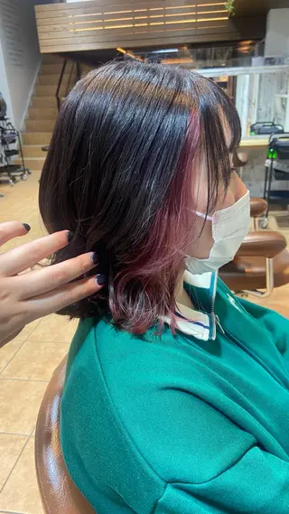 ショート カラー BLUE所属・🍀Erica Koide🍀のヘアスタイル