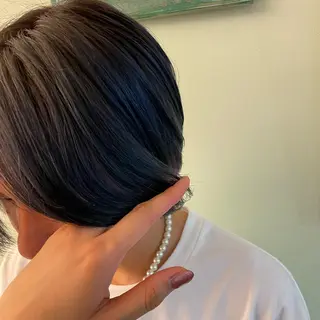 ショート カラー メンズ 馬越 優のヘアスタイル