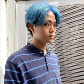 ショート カラー メンズ 花香竜太/エクステ /ハイトーンカラーのヘアスタイル