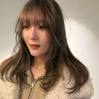 ロング カラー beni yumikoのヘアスタイル