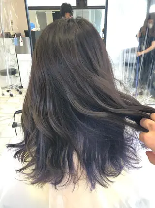 カラー レイヤーカット 早崎太生のヘアスタイル