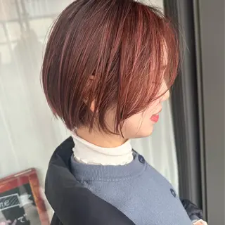 ショート 峯 志帆のヘアスタイル