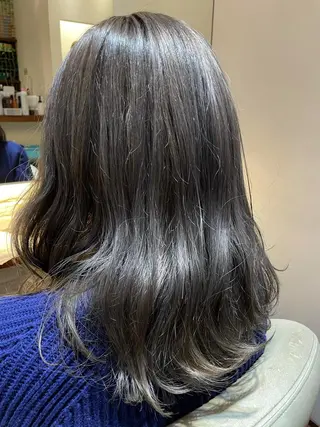 ロング カラー CoCooN 店長 さのえみのヘアスタイル