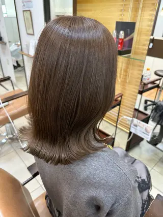 ミディアム カラー ヘアアレンジ Cloe 梅田所属・🌼北口 絢🌼のヘアスタイル