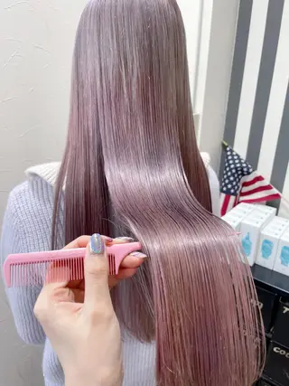 ロング カラー ARISA🦋推し・ アニメカラー/派手髪のヘアスタイル