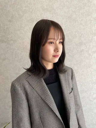 ミディアム カラー Seiya/ sio.hairのヘアスタイル