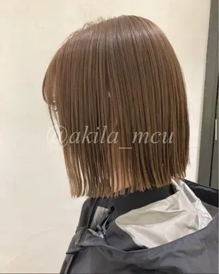 ショート カラー ヘアアレンジ エグチ アキラのヘアスタイル