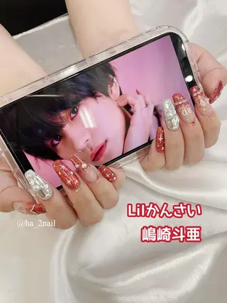 ネイル NAIL and EYELASH ALPHA.所属・ALPHA. 姫繇のネイルデザイン