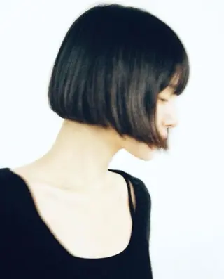 ミディアム ボブ/似合わせカット /ニュアンスカラーのヘアスタイル