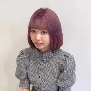 ショート カラー 岡山 愛のヘアスタイル